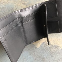 Farfar pung- Tegnebog skind