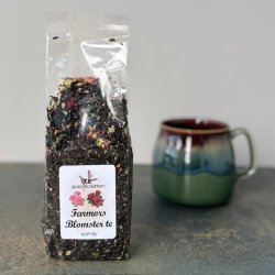 Farmors blomster Te sort 100g