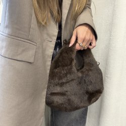 Faux fur crossbody, Astrid 