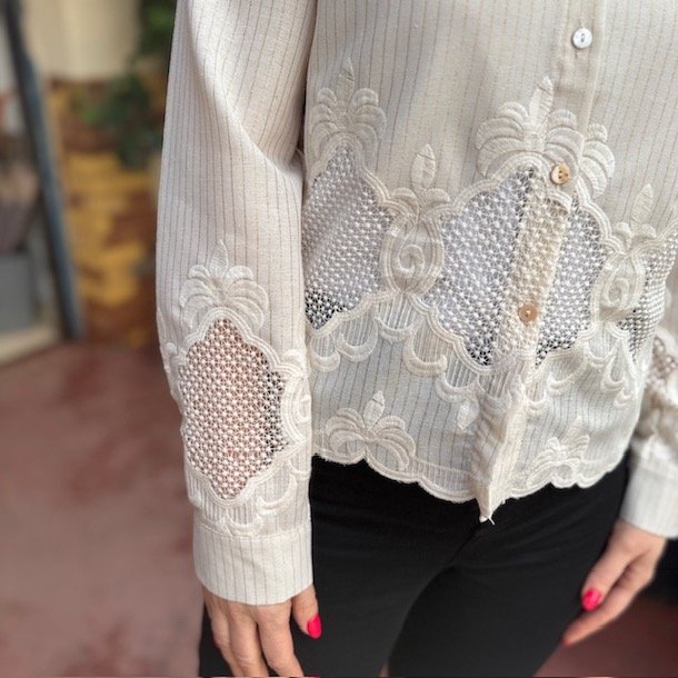 Skjorte IRIS bomuld str. S-XL