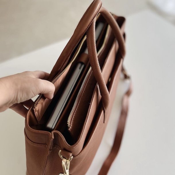 Karely Laptop taske skind