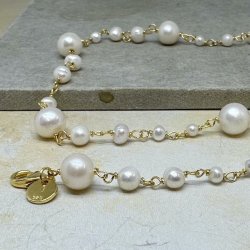 Halskde GHITA forgyldt slv