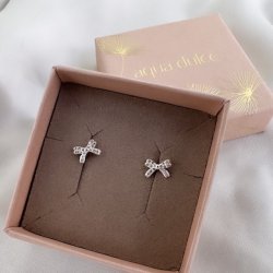 reringe sljfe DARLING BOW ROSE Sterling Slv