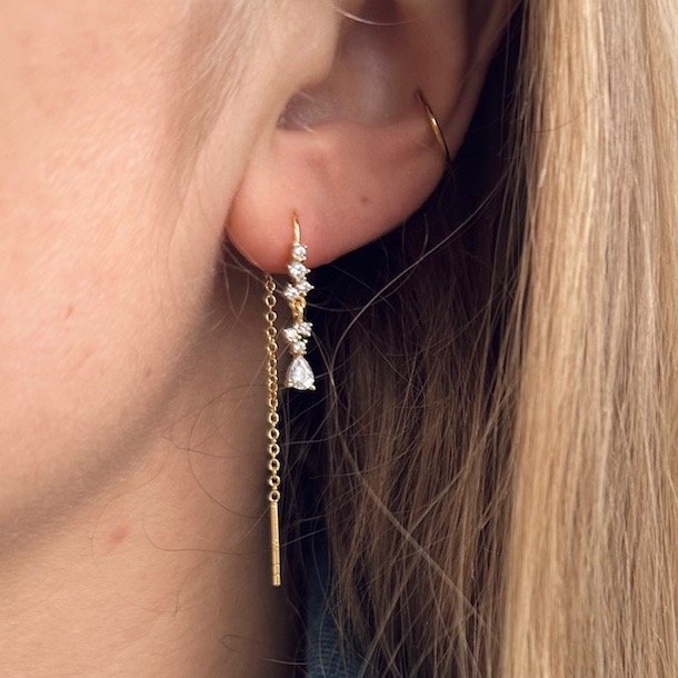 retrde AURA Forgyldt Slv