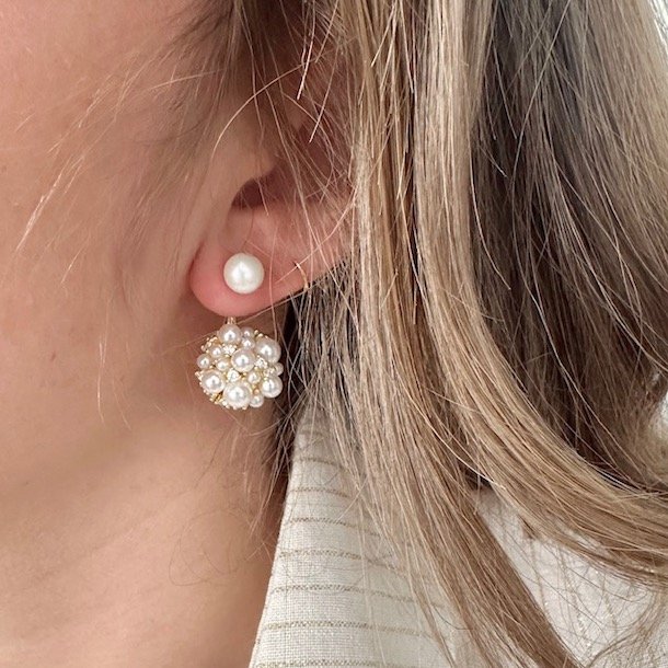 reringe FIRENZE pearl forgyldt slv