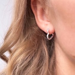 Creoler hjerte LOVE ME Sterling Slv