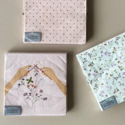 Servietter 3-lags papir 33 x 33 cm