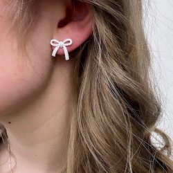 restikker ELEGANT BOW Sterling Slv