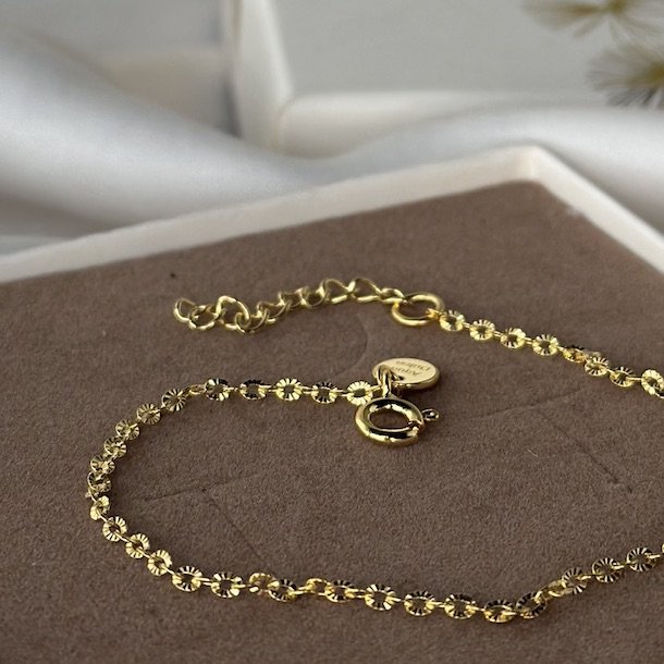 Armbnd FANCY Forgyldt Slv