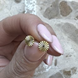 �restikker femme - m�nt 6 mm forgyldt