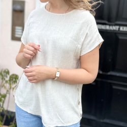 Bluse Kate hr/viskose miks M-XXL