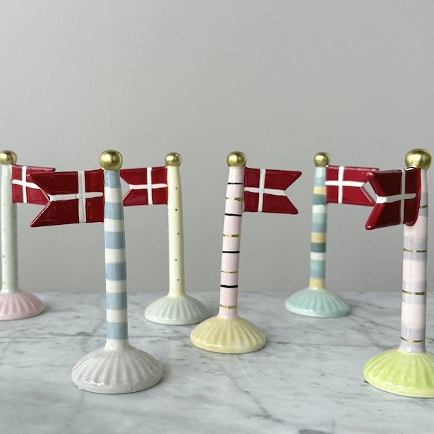 Flag lille keramik