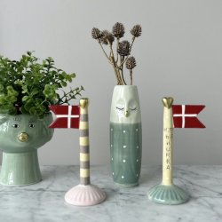 Skjuler ansigt keramik