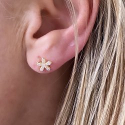 restikker ROSE DARLING FLOWER Forgyldt Slv