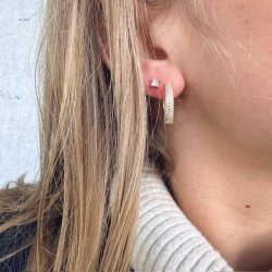 Hoops DARLING EMMA 20 mm Forgyldt Slv