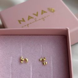 restikker Bekko Petite Forgyldt slv