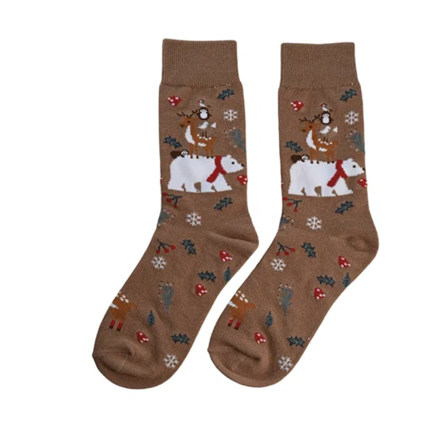 Julestrmpe pakke 3 par str 36-41 