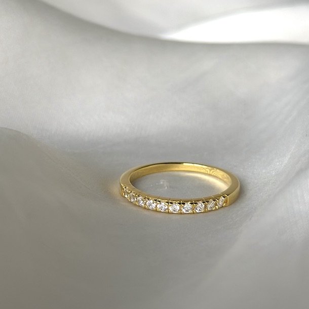 fingerring DARLING RAYA  Forgyldt Slv str 50-62