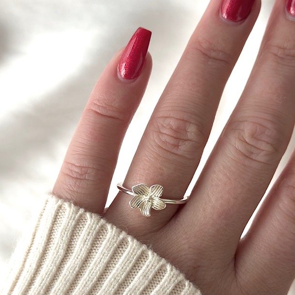 Fingerring JASMIN Sterling slv