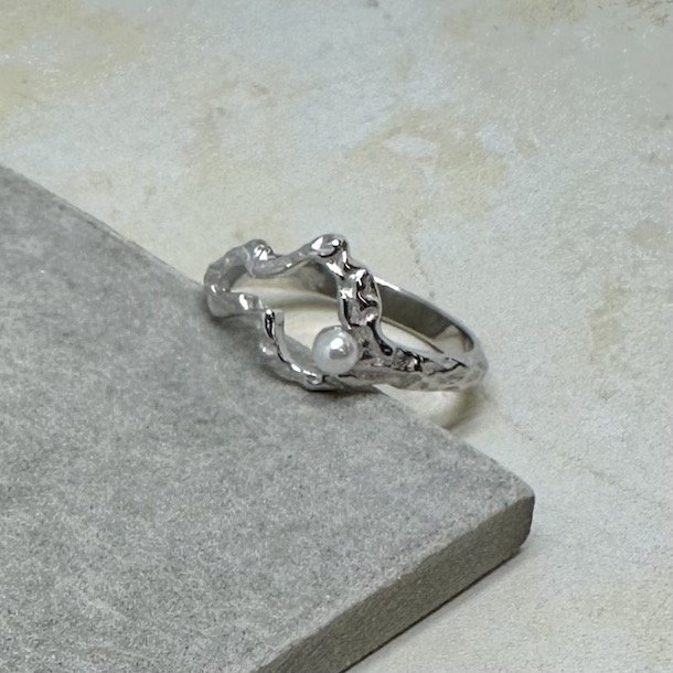 Fingerring Ezili sterling sv