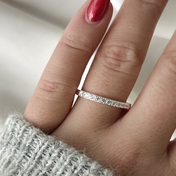 Fingerring DARLING RAYA  Slv str 50-62