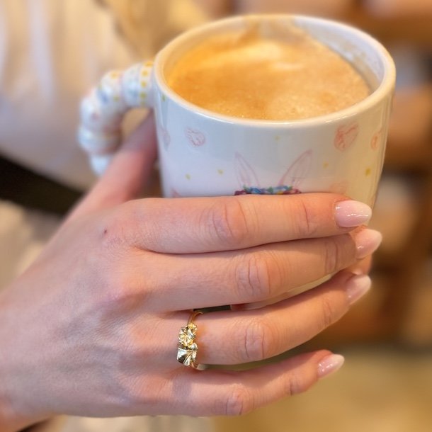 Fingerring FOLIO Forgyldt slv