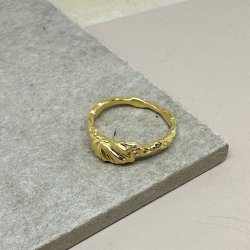 Fingering KOI Forgyldt Slv