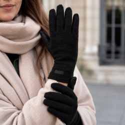 Finger handsker - bl�dt puffede look 