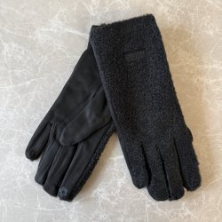 Finger handsker - bl�dt puffede look 