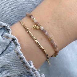 Armbnd KOI SUN Forgyldt Slv