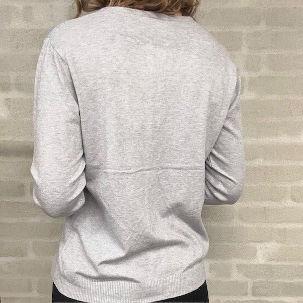 Fint strikket cardigan - viskose m-xl