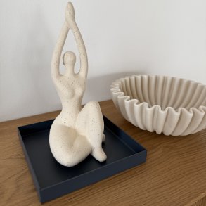 Metal Bakke kvadratisk 150x150x20mm