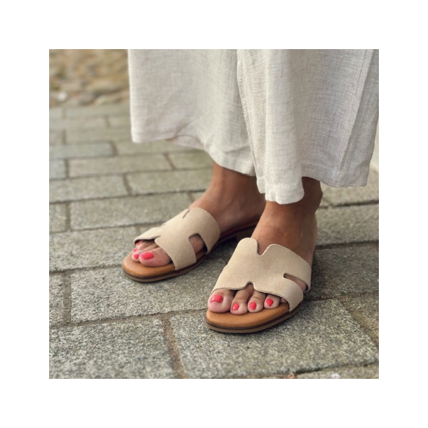 Sandal chic BEIGE ruskind str 38