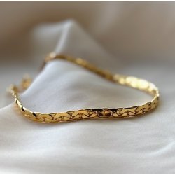 Etta armbnd forgyldt