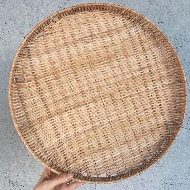 Bakke deko rattan natur D 45 cm