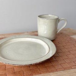 Dkkeserviet flettet vaskbar