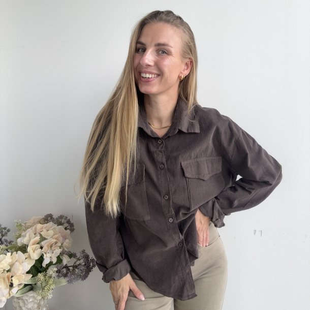 Skjorte Alis Bomuld Onesize M-XXL