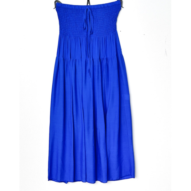 Nederdel / kjole med smock bomuld/viskose