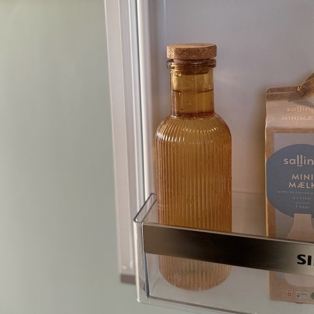 Glas flaske med kork prop glas 700 ml