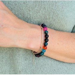 Armbnd med mineral large mineral perler