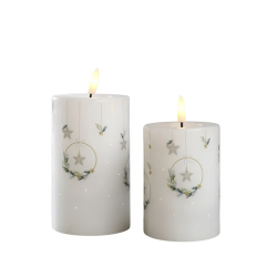 LED lys lux jul 2 stk