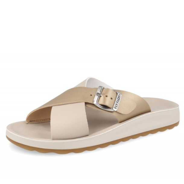 Fly Flot dame sandal beige str. 36-41