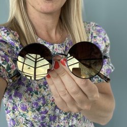 FOGGIA Black solbrille