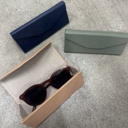 Foldbart brilletui hardcase