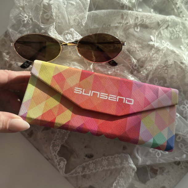 Foldbart brilletui hardcase