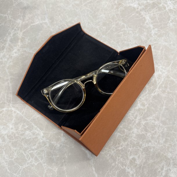 Foldbart brilletui hardcase