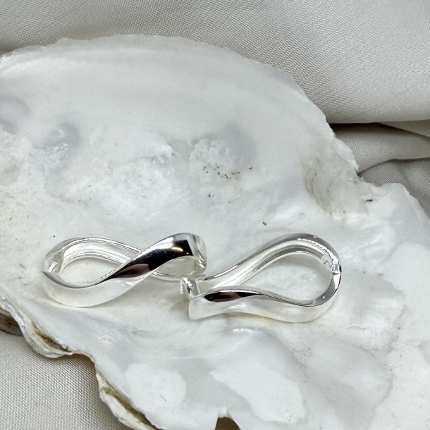 reringe FOREVER HOOP BIG - Slv