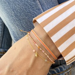 Armbnd BRAZIL forgyldt slv