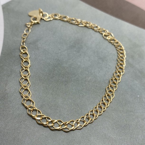 Frida Armb�nd forgyldt 