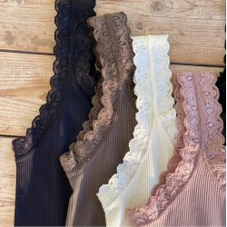 Frida rib Top ko-tex mikro fiber S-XXL